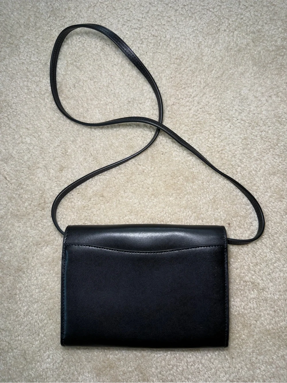 Kate Spade New York Kerri Wallet Crossbody Convertible Purse Black Leather Bag